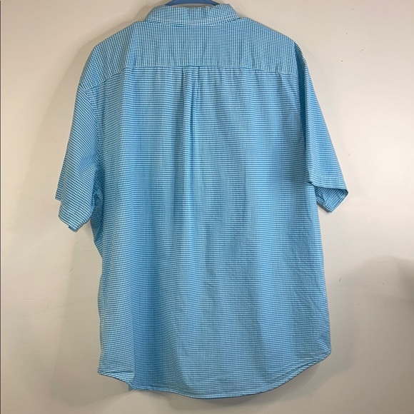 EUC Men’s Old Navy Blue Gingham Button Down Shirt Size XXL #68 - Picture 8 of 8